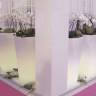Кашпо пластиковое светящееся X-Pot Lighting белый Ø720х1070 мм