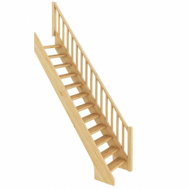 Деревянная лестница ЛС-10у Деревянная лестница ЛС-10у