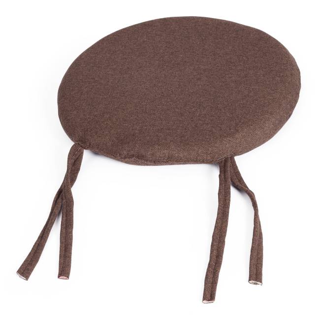 Кресло CLOUDE HOME рогожка/металл, 97х98х90-96см, коричневый, 3М7-147 коричневый рогожка/металл