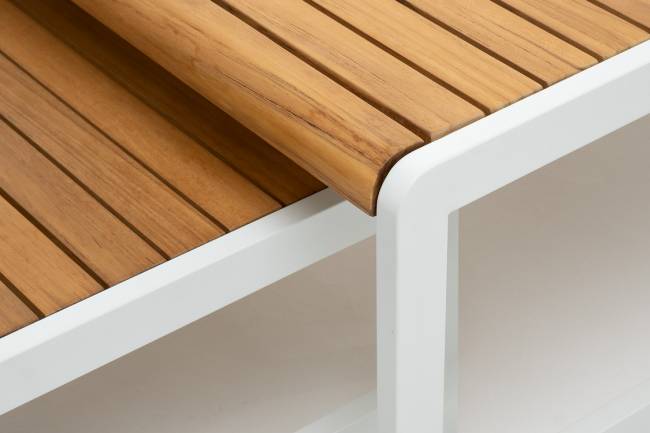 Лаунж зона из алюминия MAYA L белая Joygarden Лаунж зона из алюминия MAYA L белая Joygarden