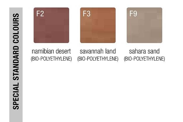 Диван из биопластика Big Kroko Special пустыня Намибии 1670х630х750 мм