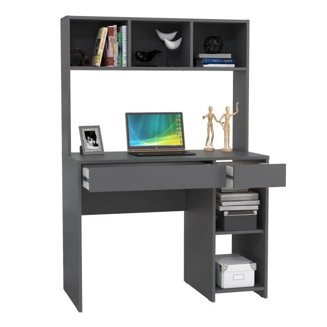 Компьютерный стол Комфорт 12.77F цвет тёмно-серый