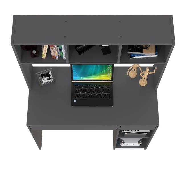 Компьютерный стол Комфорт 12.77F цвет тёмно-серый