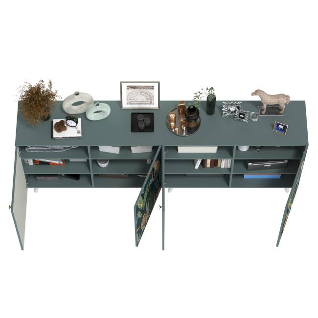 Два комода Либера цвет пасифай/белый