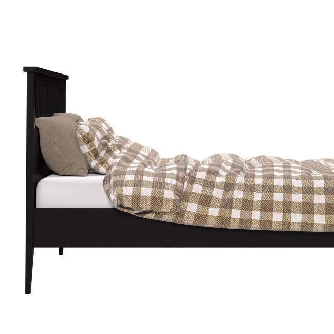 Комплект кровать Leset Мира 160х200 с основанием Чёрный Комплект кровать Leset Мира 160х200 с основанием Чёрный