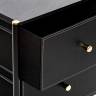 Комод Leset Хайди 2 ящика Чёрный Чёрный Комод Leset Хайди 2 ящика Чёрный Чёрный