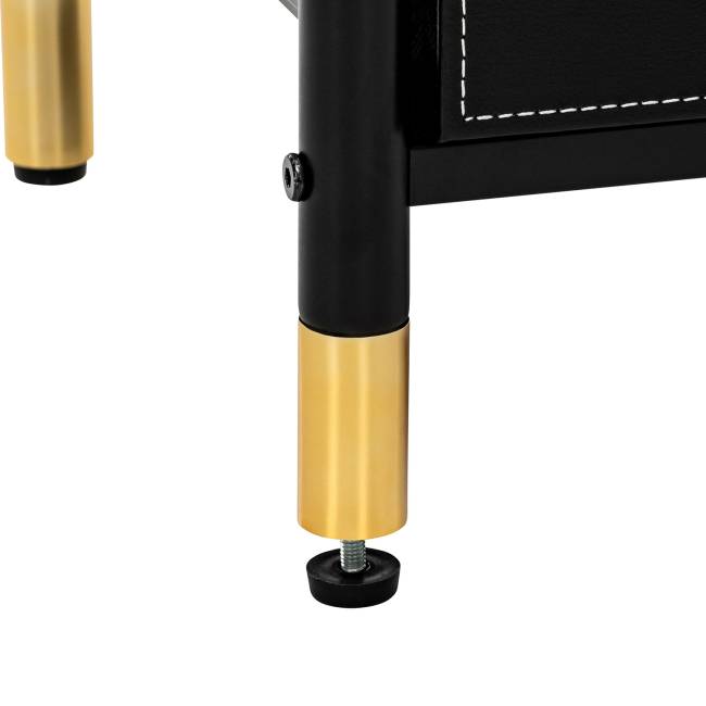 Комод Leset Хайди 2 ящика Чёрный Чёрный Комод Leset Хайди 2 ящика Чёрный Чёрный