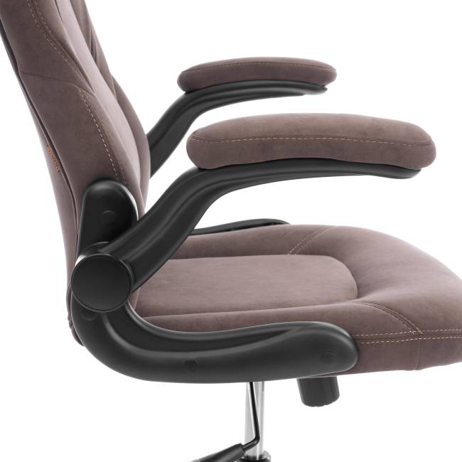 Кресло BAZUKA metalBL велюр, коричневый, 6 коричневый велюр Кресло BAZUKA metalBL велюр, коричневый, 6 коричневый велюр