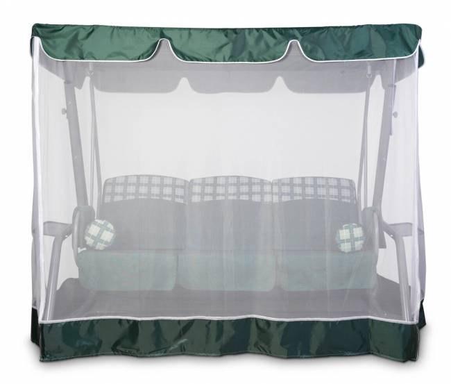 Тент-крыша + москитная сетка 76-е Люкс 244х142х170, зеленый Тент-крыша + москитная сетка 76-е Люкс 244х142х170, зеленый