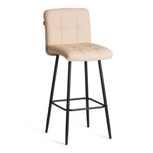 Барный стул Medeo/Медео экокожа , бежевый, 45х56х113 см бежевый экокожа Барный стул Medeo/Медео экокожа , бежевый, 45х56х113 см бежевый экокожа