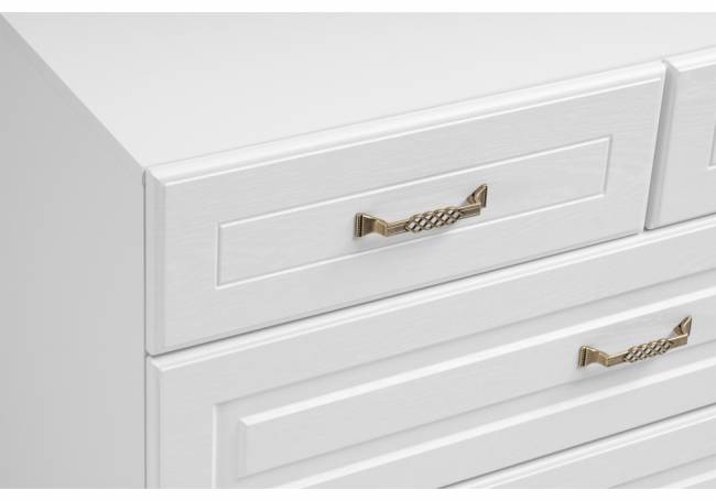 Комод Ливерпуль 10.103.01 белый / ясень ваниль