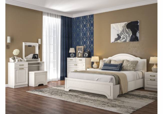 Комод Ливерпуль 10.103.01 белый / ясень ваниль