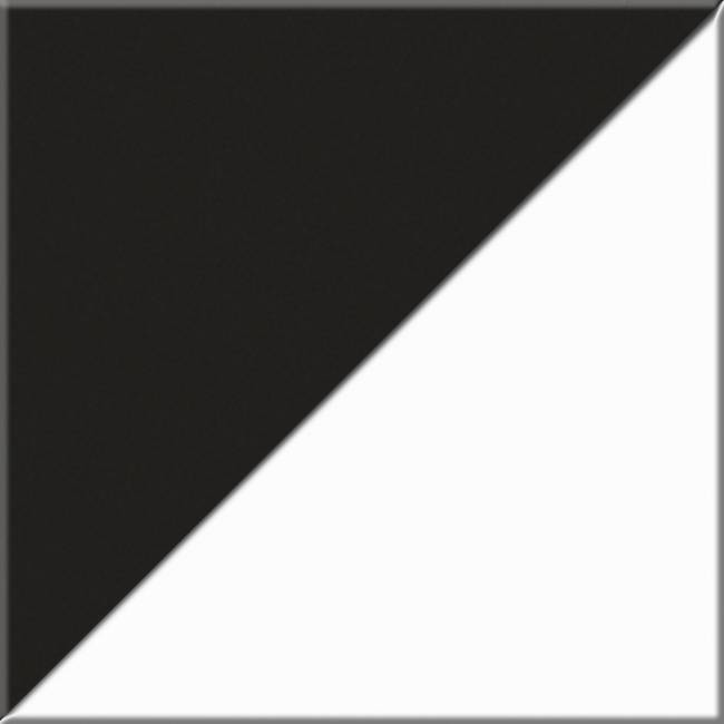 Горка для гостиной Сидней из шкаф-витрина 2 штуки и шкаф с ящиком 13.202 цвет белый/чёрный/МДФ белый глянец