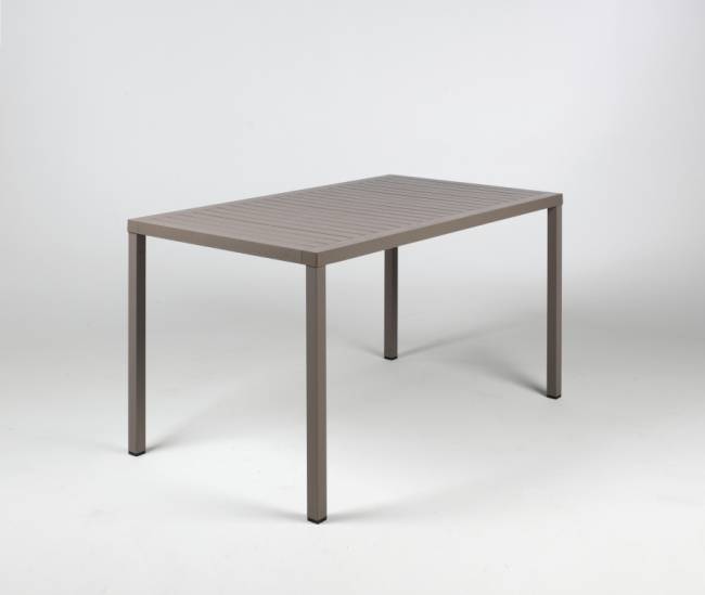 Стол пластиковый обеденный Cube 140x80 тортора 1400х800х755 мм Стол пластиковый обеденный Cube 140x80 тортора 1400х800х755 мм