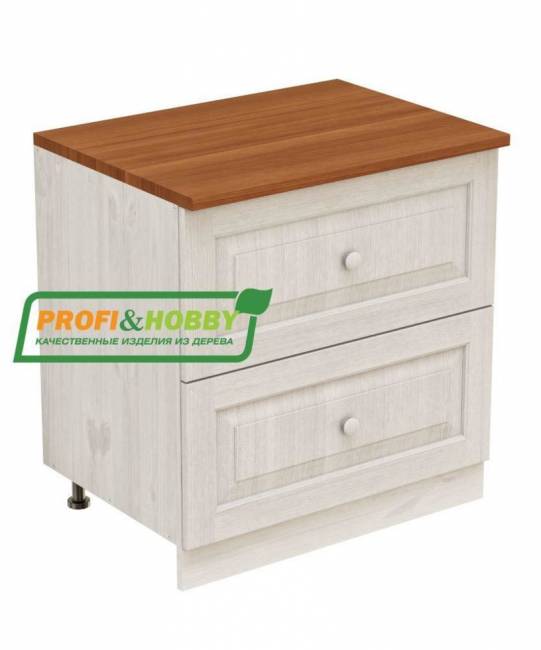 Тумба 2 ящика 800 х 560 х 720 сосна, без покраски Тумба 2 ящика 800 х 560 х 720 сосна, без покраски