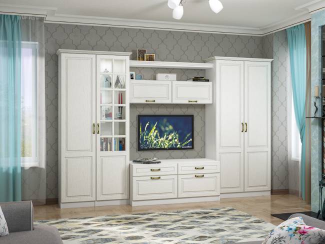 Ливерпуль Шкаф для одежды + карниз Ливерпуль Шкаф для одежды + карниз