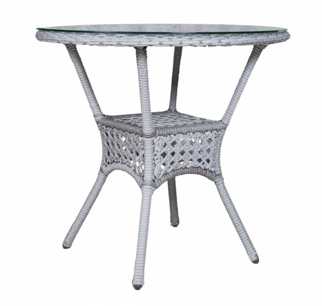 DECO Стол обеденный круглый д. 90 серый