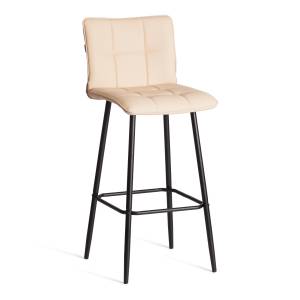 Барный стул Bari/Бари экокожа , бежевый, 45х56х110 см бежевый экокожа Барный стул Bari/Бари экокожа , бежевый, 45х56х110 см бежевый экокожа