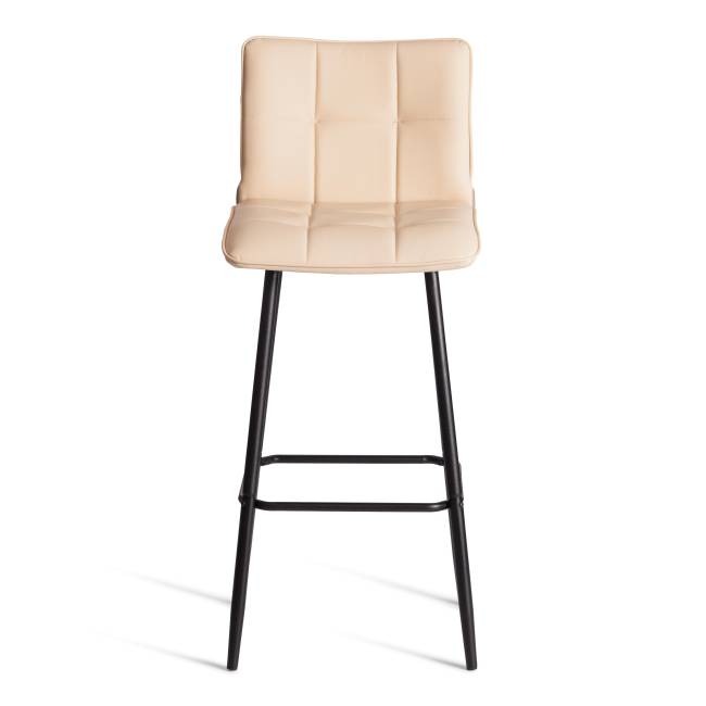 Барный стул  Bari/Бари экокожа , бежевый, 45х56х110 см бежевый экокожа
