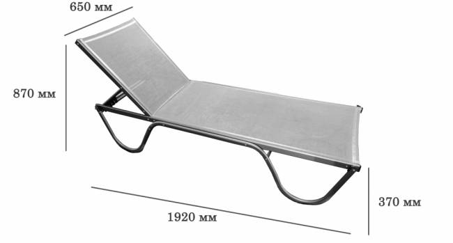 Комплект из 2 шезлонгов Ankara тортора 1920х650х870 мм Комплект из 2 шезлонгов Ankara тортора 1920х650х870 мм