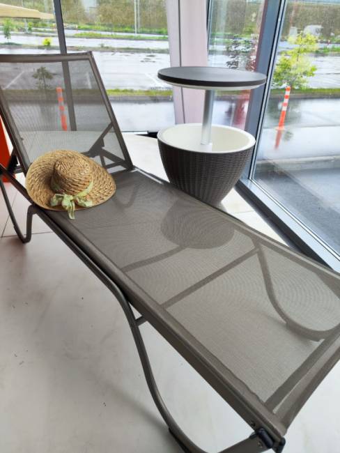 Комплект из 2 шезлонгов Ankara тортора 1920х650х870 мм Комплект из 2 шезлонгов Ankara тортора 1920х650х870 мм