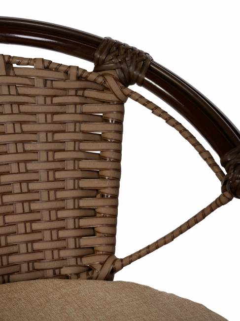 Кресло Bali (Бали) из искусственного ротанга, орех Кресло Bali (Бали) из искусственного ротанга, орех