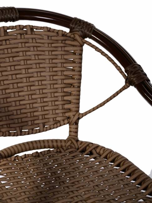 Кресло Bali (Бали) из искусственного ротанга, орех Кресло Bali (Бали) из искусственного ротанга, орех
