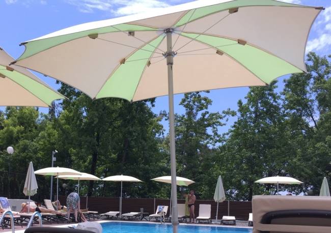 Зонт пляжный профессиональный 1.9х1.9 м Mondrian 1900х1900 мм Зонт пляжный профессиональный 1.9х1.9 м Mondrian 1900х1900 мм