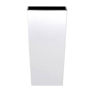 Кашпо для цветов "Prosperplast Urbi Square", белый, 49+21л Кашпо для цветов "Prosperplast Urbi Square", белый, 49+21л