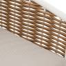 "Тоскана" лаунж-зона из искусственного ротанга, цвет соломенный