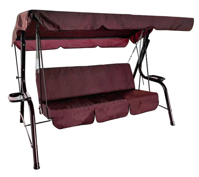 Качели садовые "Гавана" бордо Качели садовые "Гавана" бордо