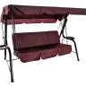 Качели садовые "Гавана" бордо Качели садовые "Гавана" бордо