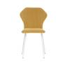 Стул Leset Гувер полоса Ultra Mustard Белый