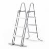 Лестница для бассейнов до 107см, 3 ступеньки, без площадки, с защитой