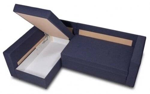 Угловой диван-кровать "Стаберг" (синий) Угловой диван-кровать "Стаберг" (синий)