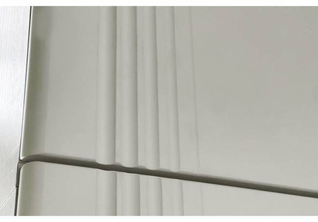 Прихожая Ева 116.01 белое дерево / белый матовый