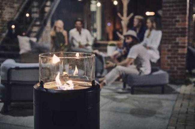 Уличный газовый обогреватель ENDERS NOVA LED L черный