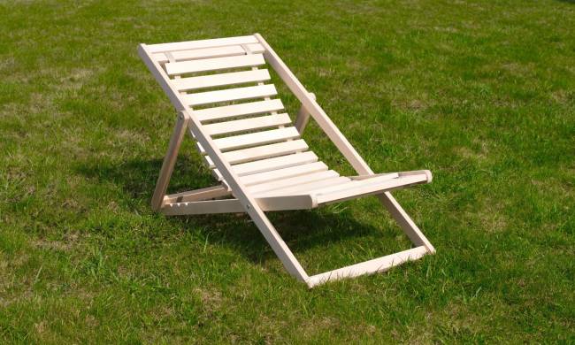 Шезлонг Кампари 45, Натуральное дерево Шезлонг Кампари 45, Натуральное дерево