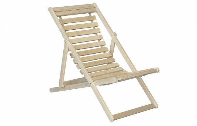 Шезлонг Кампари 45, Натуральное дерево Шезлонг Кампари 45, Натуральное дерево