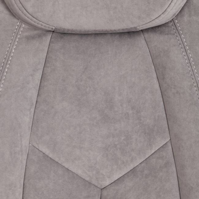 Кресло BOSS Lux флок , серый, 29 серый флок Кресло BOSS Lux флок , серый, 29 серый флок