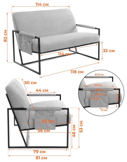 Диван Charli LUX/Чарли Люкс экокожа , Sharp Графит Sharp Графит экокожа Диван Charli LUX/Чарли Люкс экокожа , Sharp Графит Sharp Графит экокожа