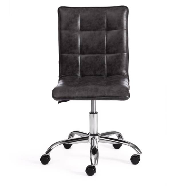 Кресло ZERO кож/зам, серый, 2 TONE/06 перф.