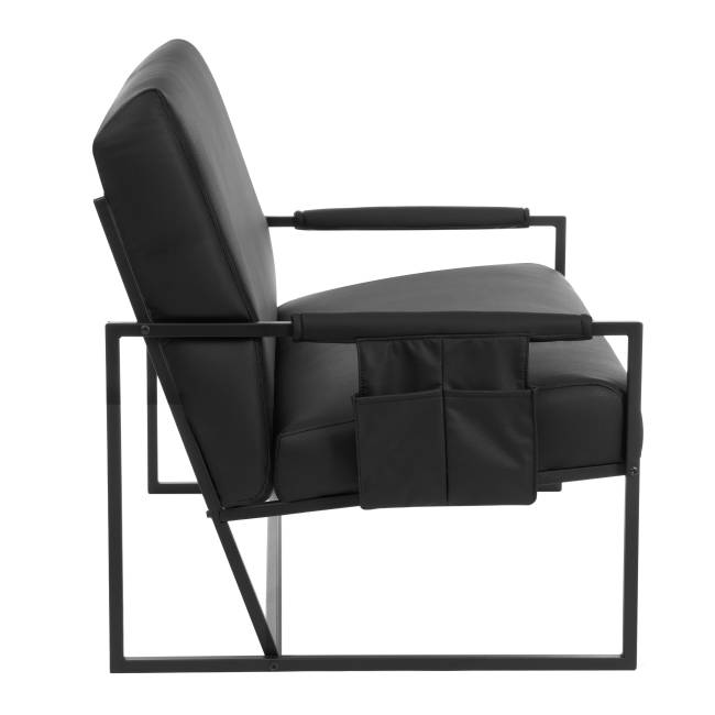 Диван Charli LUX/Чарли Люкс экокожа , Sharp Чёрный Sharp Чёрный экокожа Диван Charli LUX/Чарли Люкс экокожа , Sharp Чёрный Sharp Чёрный экокожа