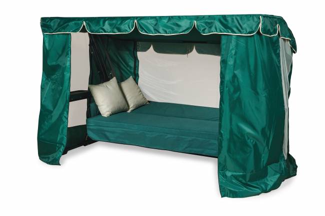 Садовые качели Нирвана 76 PREMIUM зеленый Садовые качели Нирвана 76 PREMIUM зеленый