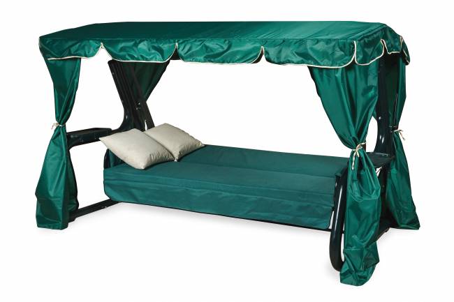 Садовые качели Нирвана 76 PREMIUM зеленый Садовые качели Нирвана 76 PREMIUM зеленый