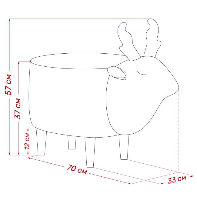 Пуф Leset Maral COMBI V18 бежевый, компаньон V01 белый Бук Пуф Leset Maral COMBI V18 бежевый, компаньон V01 белый Бук