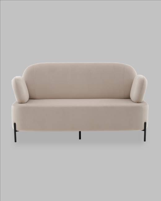 Диван Кэнди велюр бежевый