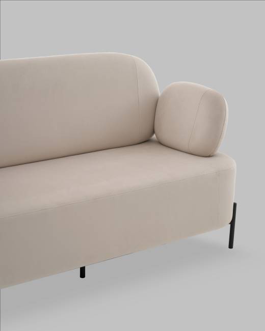 Диван Кэнди велюр бежевый