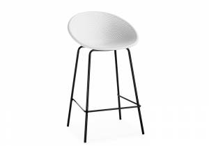 Барный стул Zeta white  / black