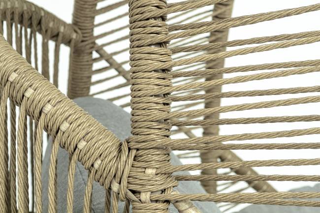 "Барселона" кресло-кокон из искусственного ротанга, цвет соломенный "Барселона" кресло-кокон из искусственного ротанга, цвет соломенный